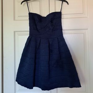 Sans Souci Navy Blue Strapless Dress, WORN ONCE